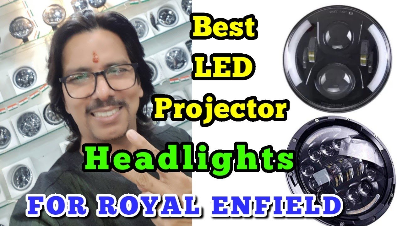 Best Headlights For Royal Enfield | Led Projector | Bullet Headlight