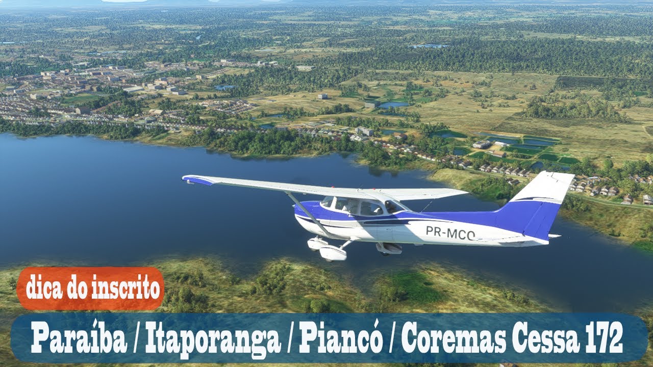 msfs  Paraíba / Itaporanga / Piancó / Coremas Cessa 172