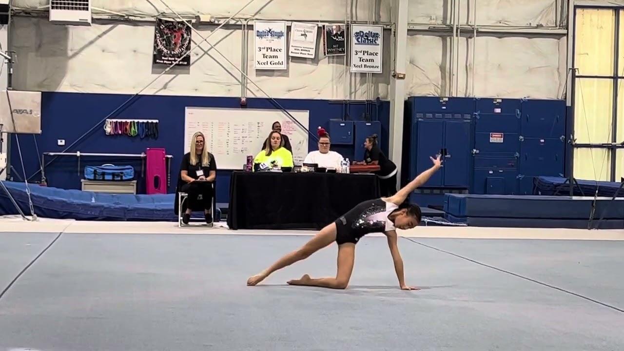 9.650 1st place level 4 Floor routine - JOL Jamboree 2023