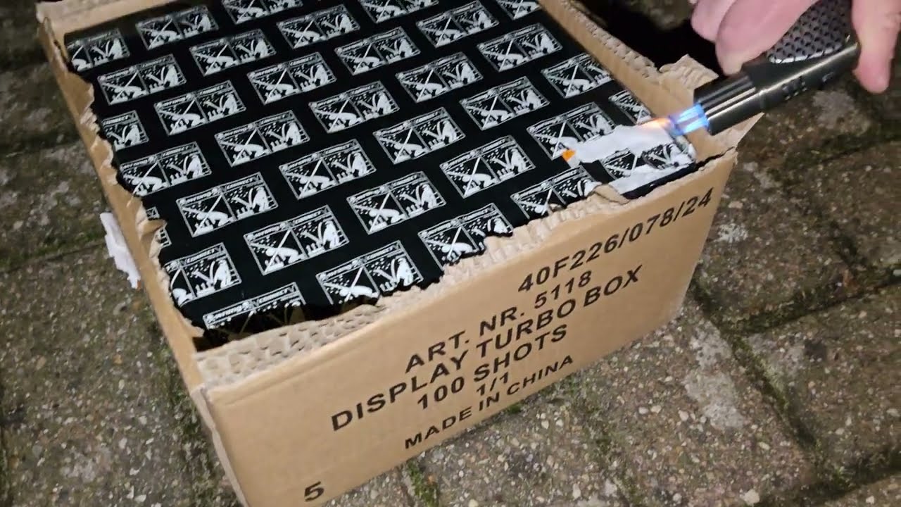 TURBO DISPLAY BOX 100 SHOTS 5115 MAGNUM I-LEGAL