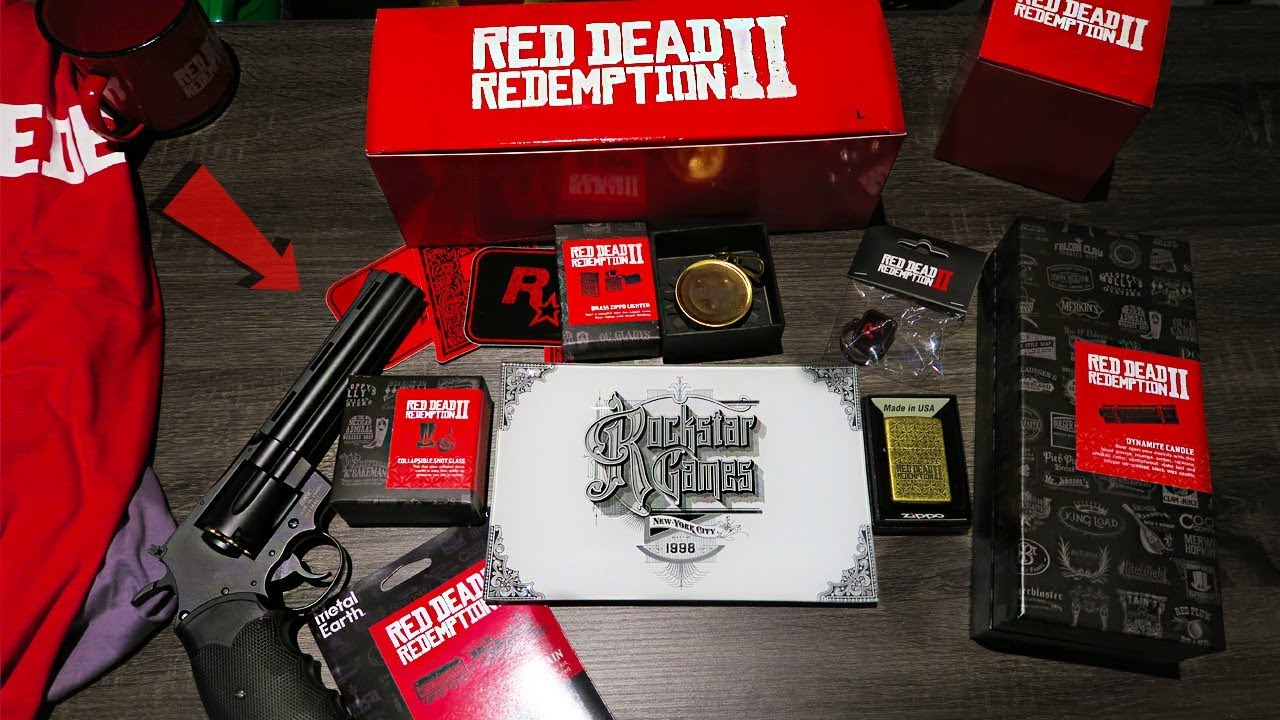 ПОЛНАЯ РАСПАКОВКА RED DEAD REDEMPTION 2