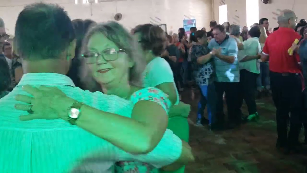 Baile da terceira idade do grupo Hoffnung rincâo do Pinhal de Agudo RS 23 04 23