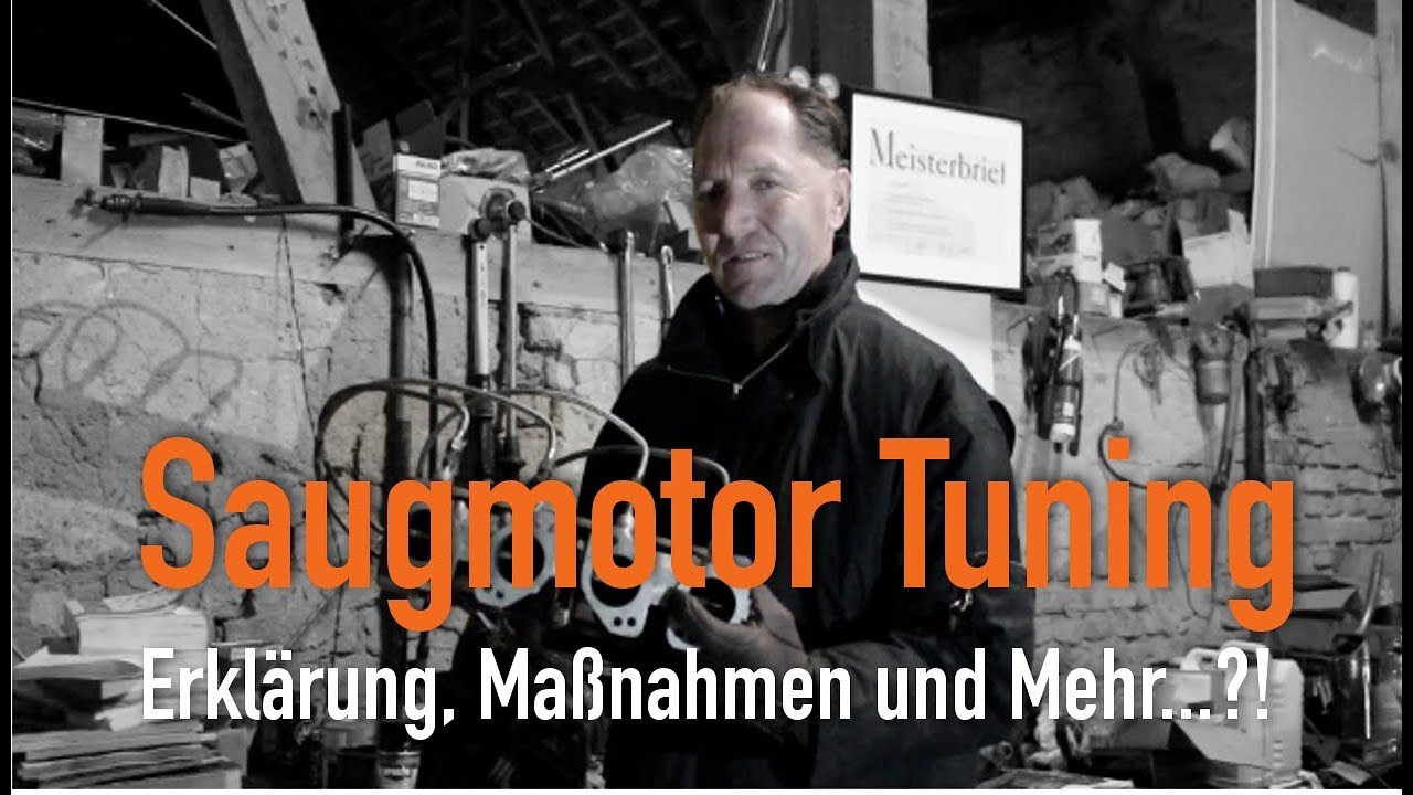 Saugmotor Tuning - Erkl&auml;rung, Ma&szlig;nahmen und Mehr...?! Erkl&auml;rt vom Kfz Meister