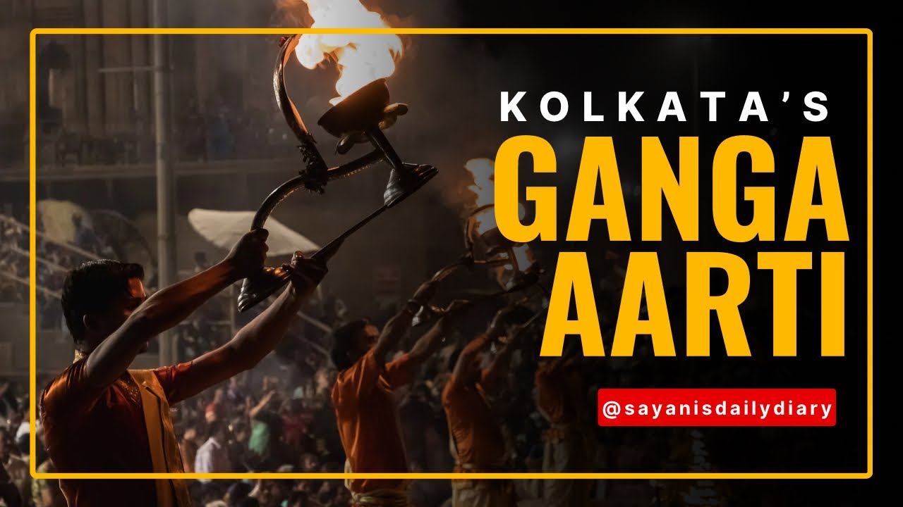 Kolkata Ganga Aarti | Kolkata popular Places ✨ #trending #gangaaarti #youtubeindia #kolkata #ganga 