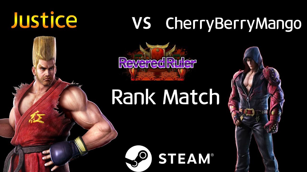 -Revered Rank Match- Justice (Paul) vs CherryBerryMango (Jin) (TEKKEN 7 - 저스티스 vs 체리베리망고)