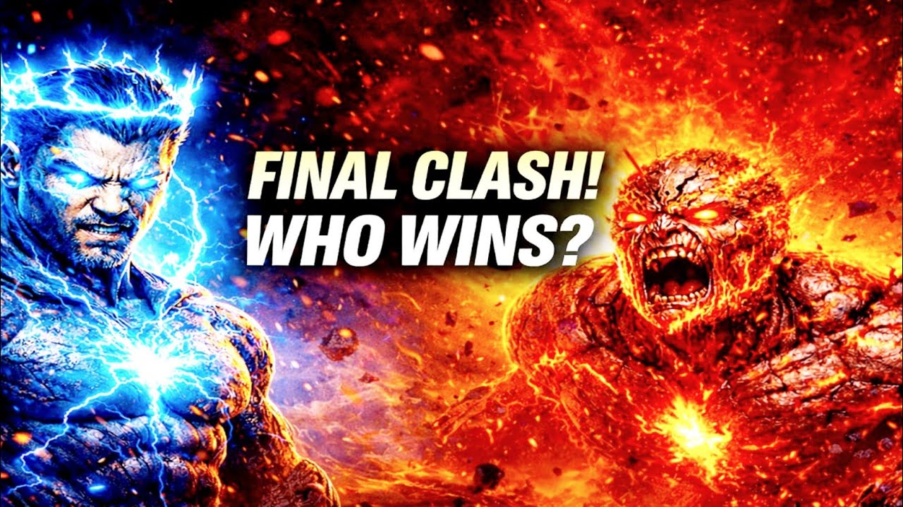 Final Clash! Thunder Monster vs Lava Monster 🔥 | Ultimate Battle
