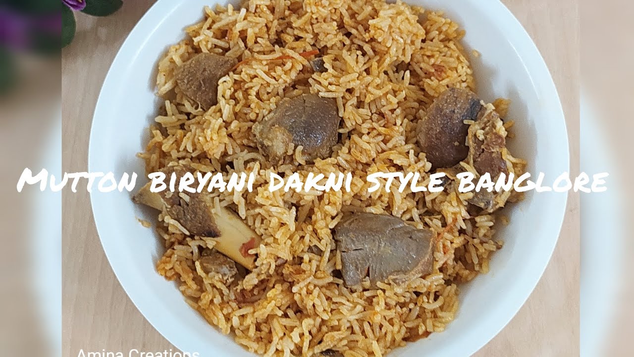 MUTTON BIRYANI, dakni #banglore style, #special #ramzan instan banne wali support our channel