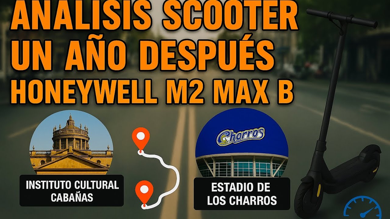ANÁLISIS SCOOTER UN AÑO DESPUÉS HONEYWELL M2 MAX B
