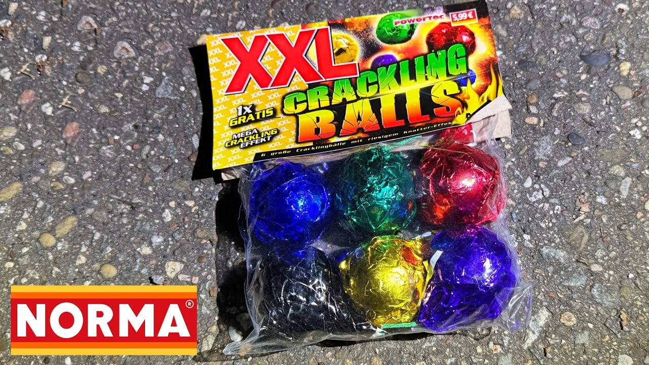 XXL Crackling Balls | 5,99&euro;  | Norma
