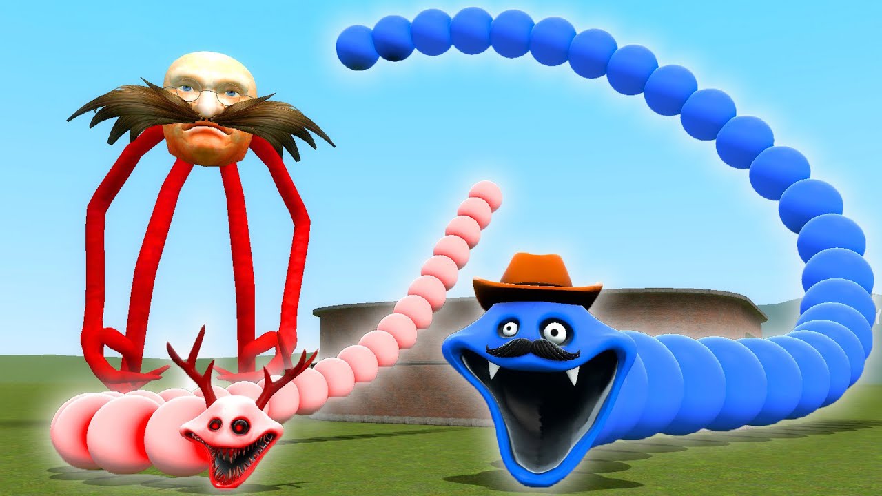 I DISCOVERED HUNGRY SANKE FAMILY IN GARRY'S MOD!