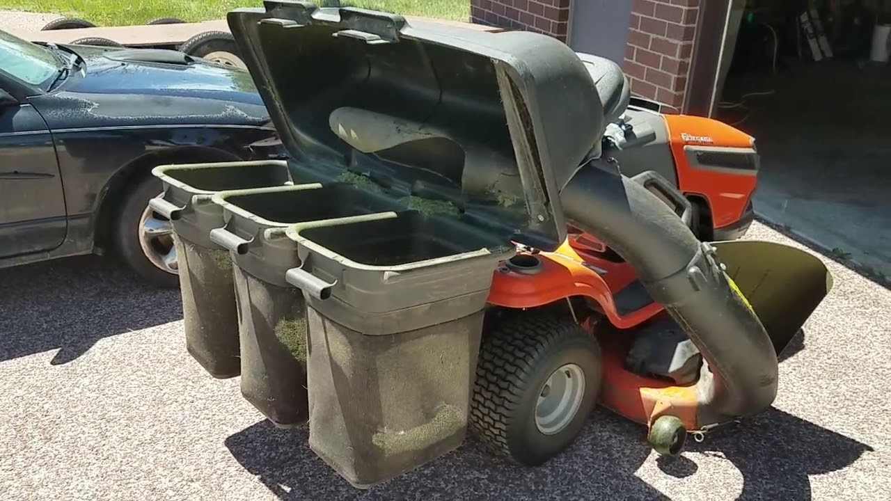 Husqvarna 54-Inch Riding Mower Bagger Review