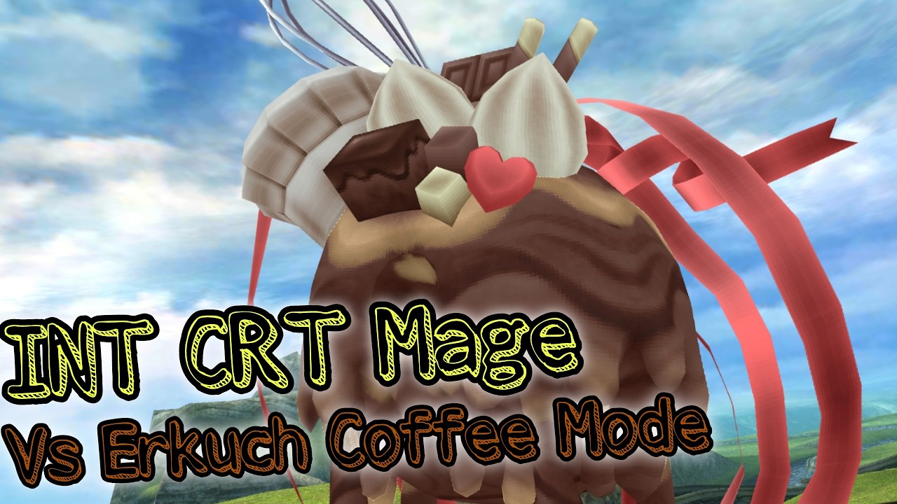 [Toram Online] - INT CRT Mage Vs Erkuch Coffee Mode