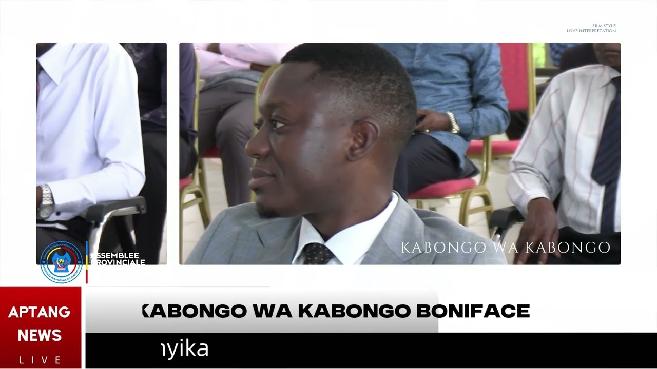 Hon. KABONGO Boniface intraitable face à l'insécurité grandissante dans la ville de Kalemie 
