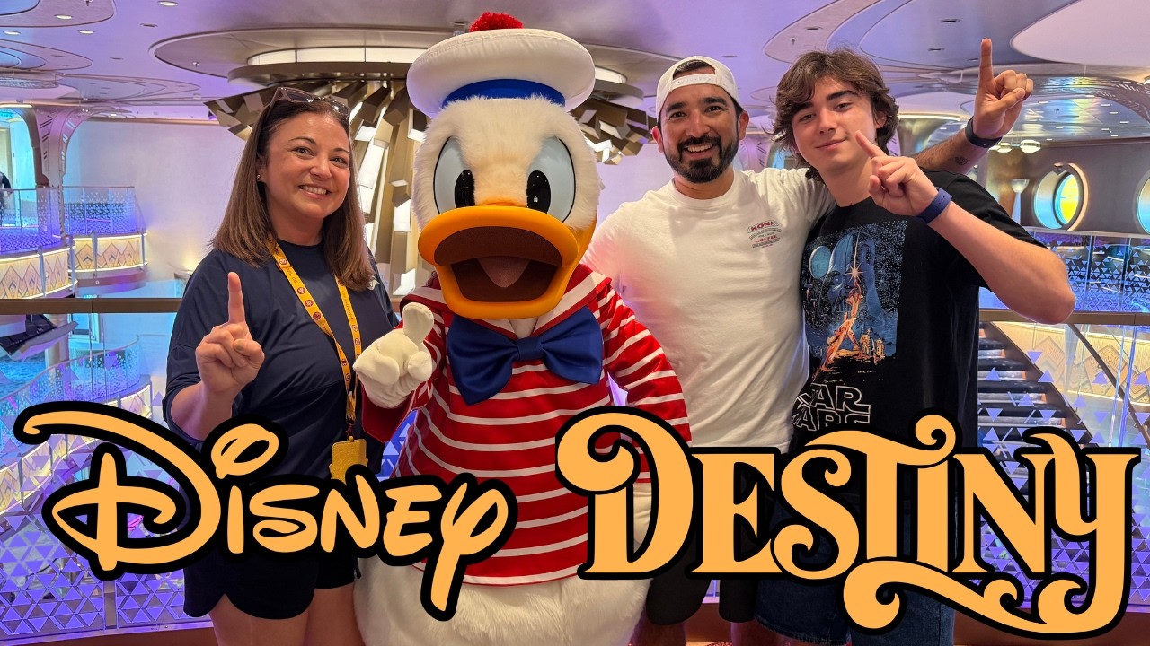 Лучший день в море на лайнере DISNEY DESTINY!