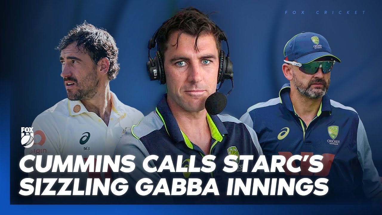 Mitchell Starc, Nathan Lyon & Stormtroopers at the Gabba 😅 | Pat Cummins on Fox Cricket commentary
