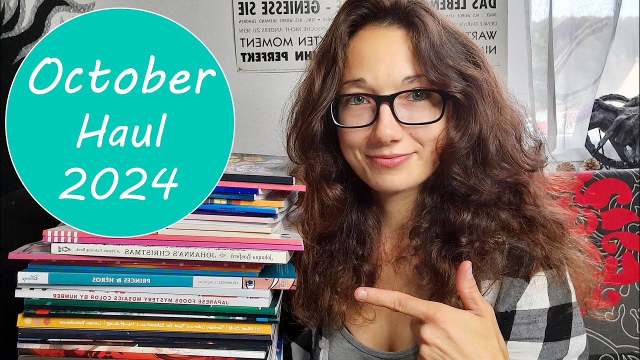 October Coloring Book Haul | 2024