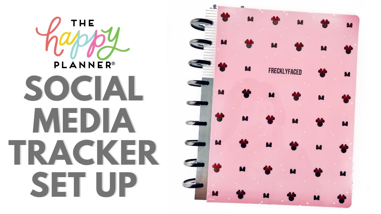 2021 SOCIAL MEDIA PLANNER SET UP USING DISNEY PRODUCTS! DASHBOARDS, PAPER, ACCESSORIES AND MORE!