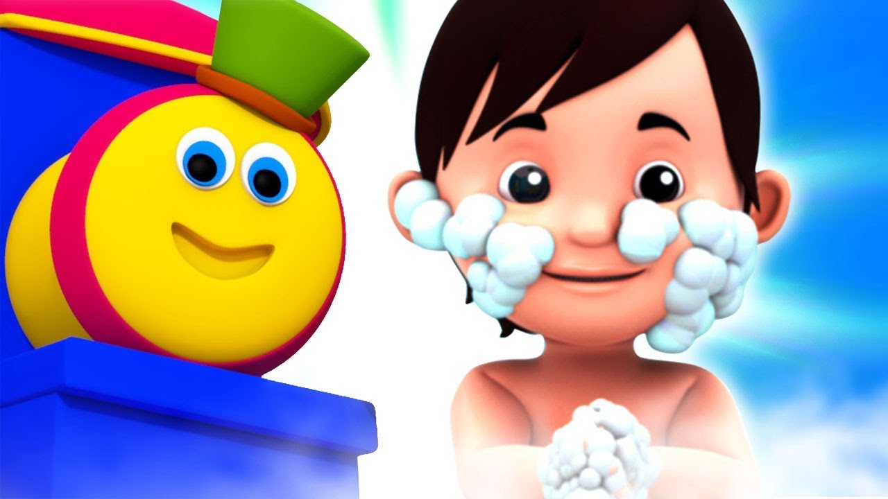บ๊อบรถไฟ | เพลงอาบน้ำเด็ก เด็กบ๊องสำหรับเด็ก