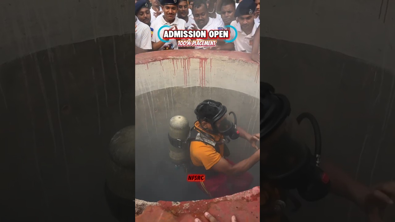 🔥 Life at NFSRC | Fire Safety & Rescue Training in Action 🚒 #Shorts