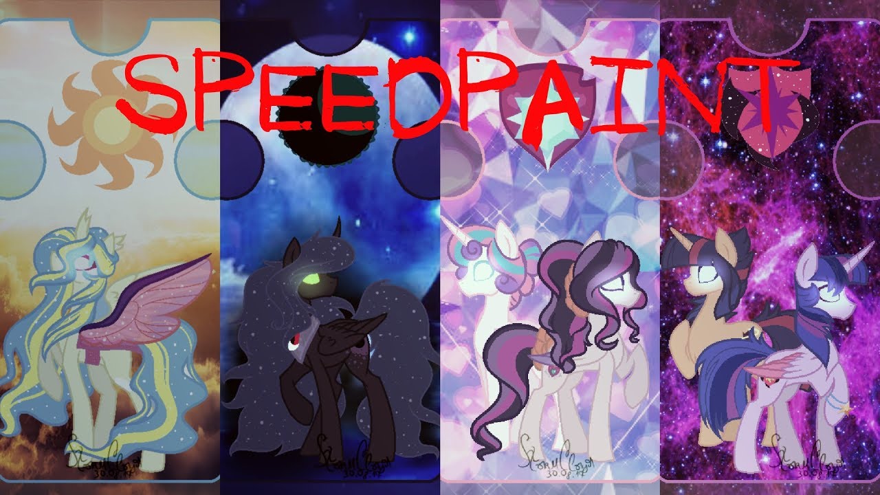 SpeedPaint - Next Gen Royal Kids [MLP Next Gen]