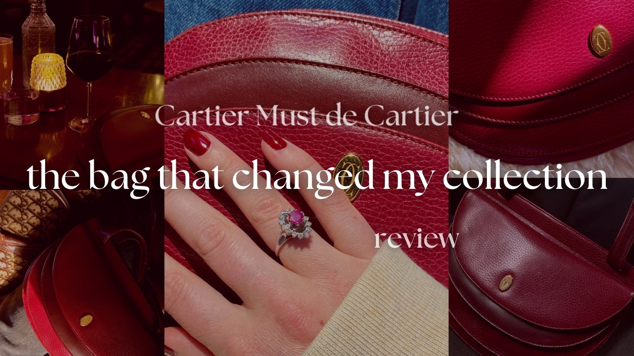 Обзор винтажной сумки Cartier — почему я ношу ее чаще, чем 35 других дизайнерских сумок!