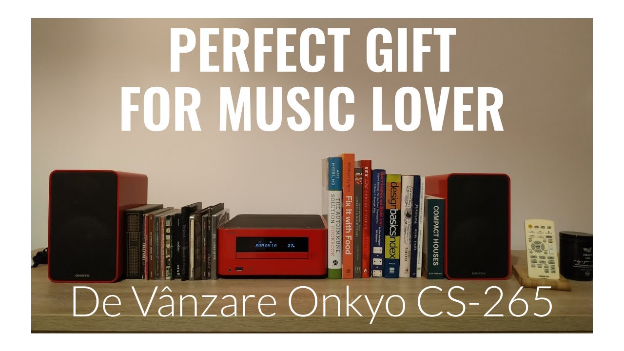 De Vânzare Bucuresti (used) - Onkyo CS-265 Mini Stereo System - Bluetooth, USB, CD, NFC, Tuner