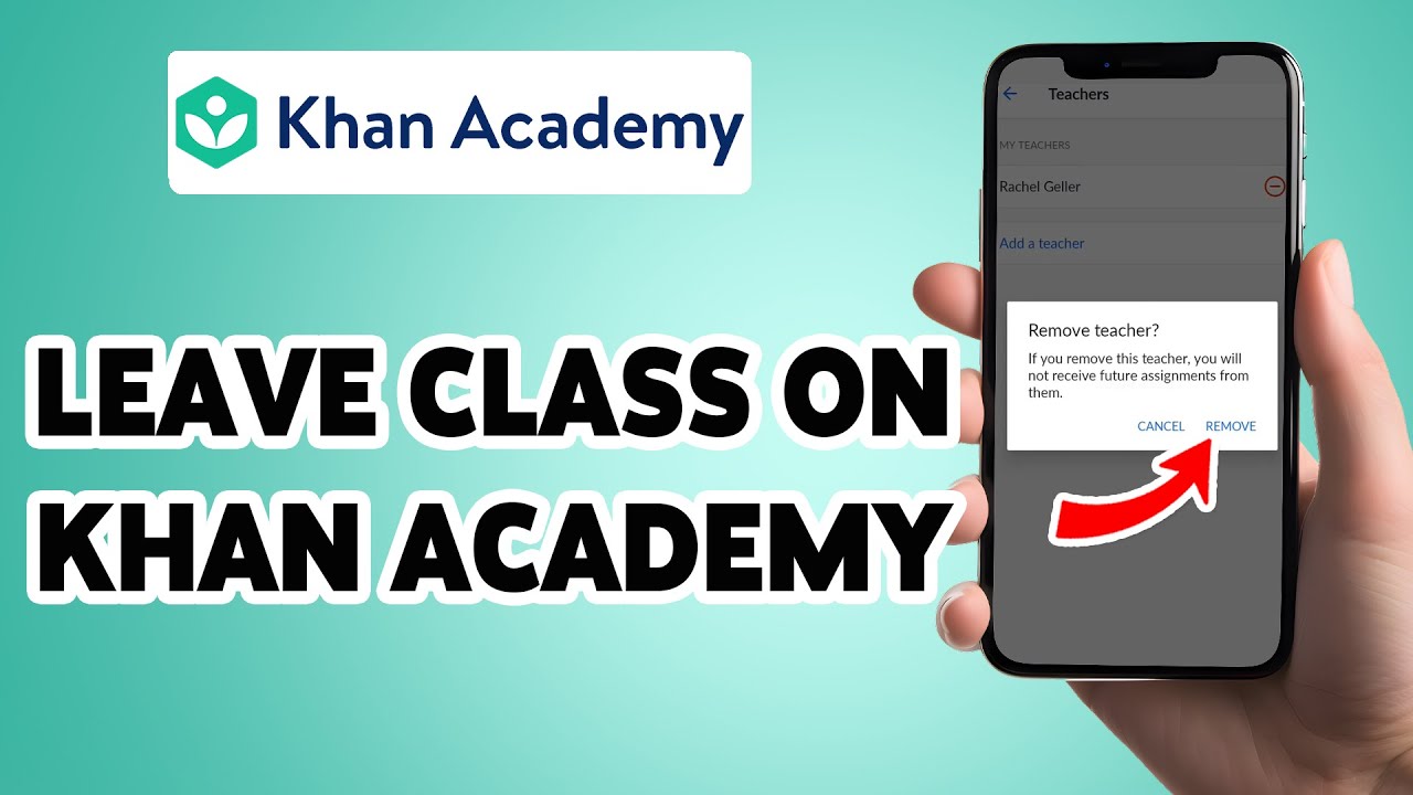 How To Leave A Class On Khan Academy 2025 | Exit Classes In Khan Academy Account | Khan Academy App
