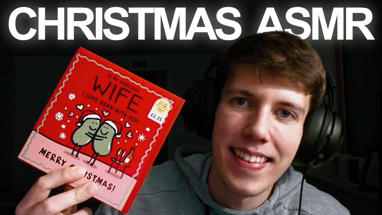 ASMR Writing Christmas Cards