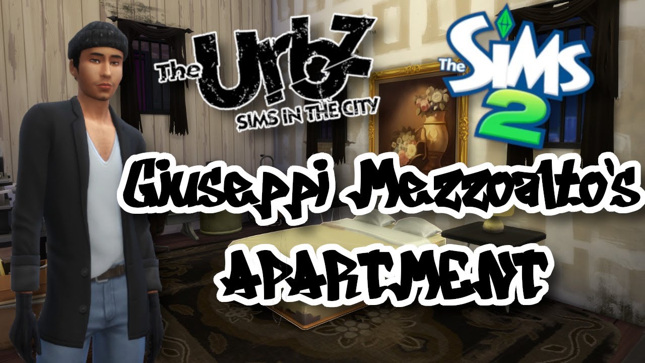 I Made Urbz/TS2 Townie Giuseppi Mezzoalto a Apartment in the Small Brownstone Building! | The Sims 4
