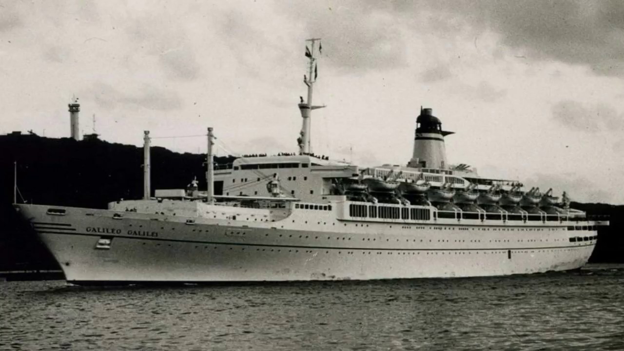 SS GALILEO GALILEI - CONSTRUÇÃO AO NAUFRÁGIO