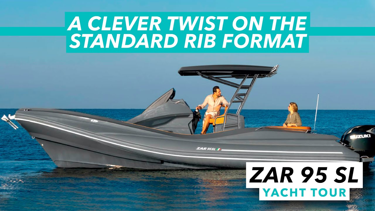 ZAR 95 SL boat tour | A clever twist on the standard RIB template | Motor Boat & Yachting