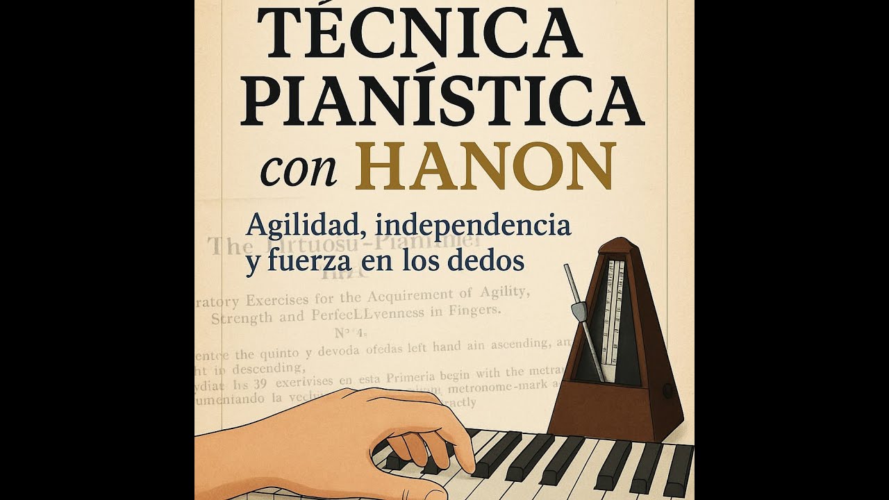👉 DOMINA TU TÉCNICA AL PIANO CON HANON | EJERCICIO Nº1 EXPLICADO PASO A PASO