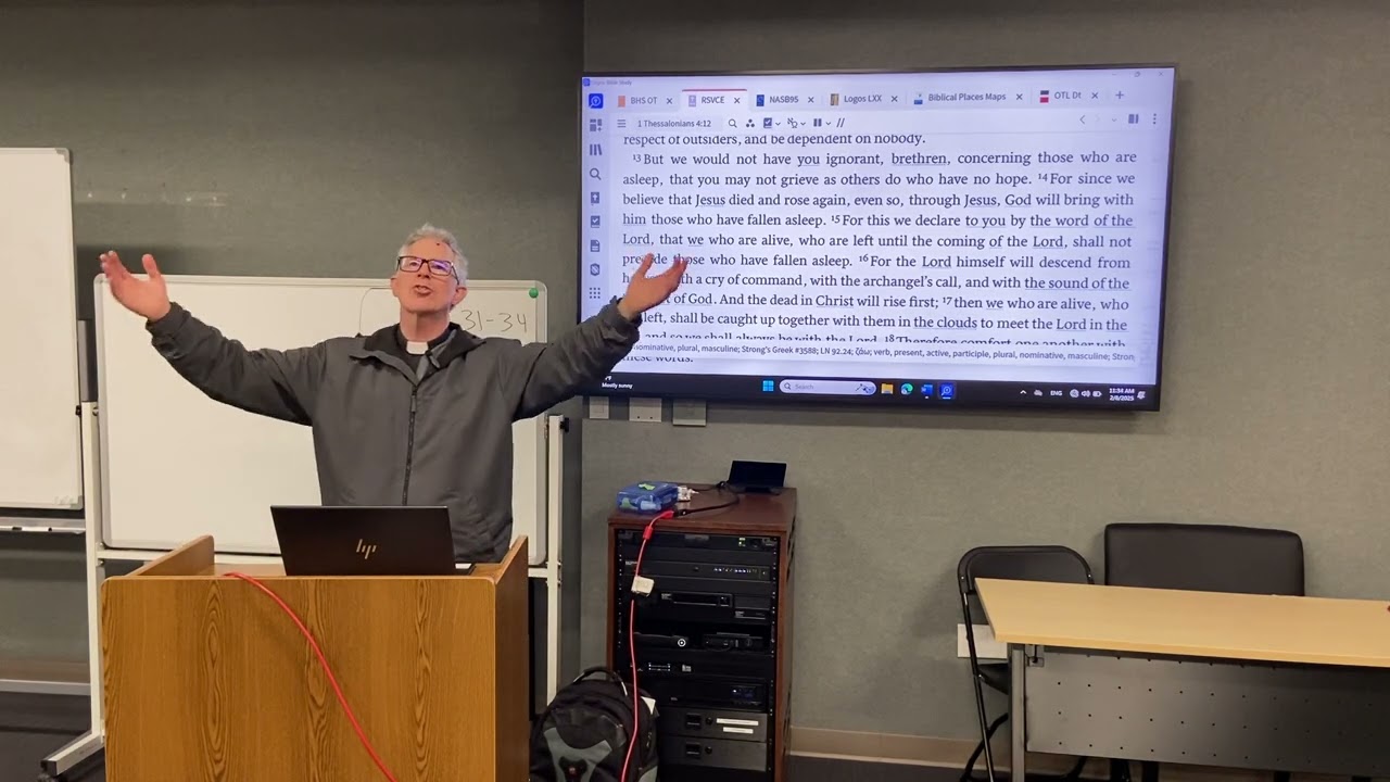 1 Thessalonians 3, 4, 5: First letter to the Thessalonians, Catholic Bible Study, Fr. Tim Peters