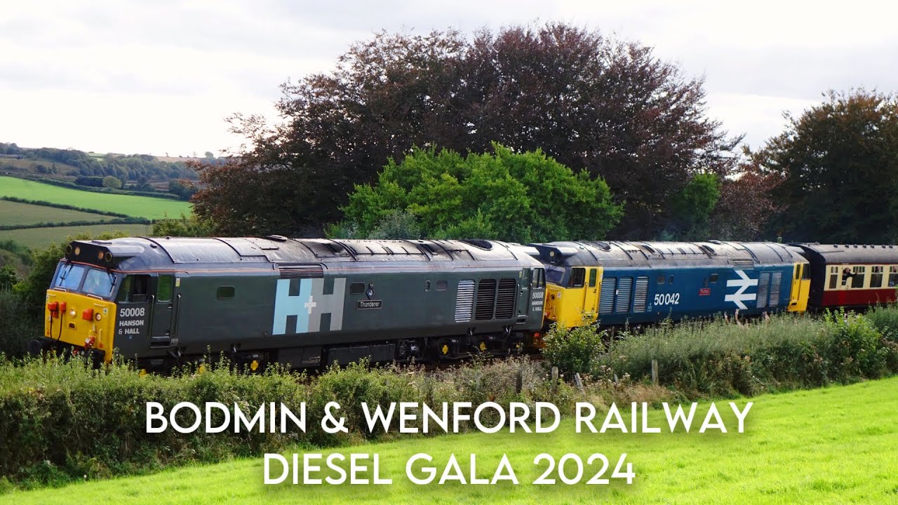 Bodmin & Wenford Railway | Diesel Gala 2024 | 28.9.24