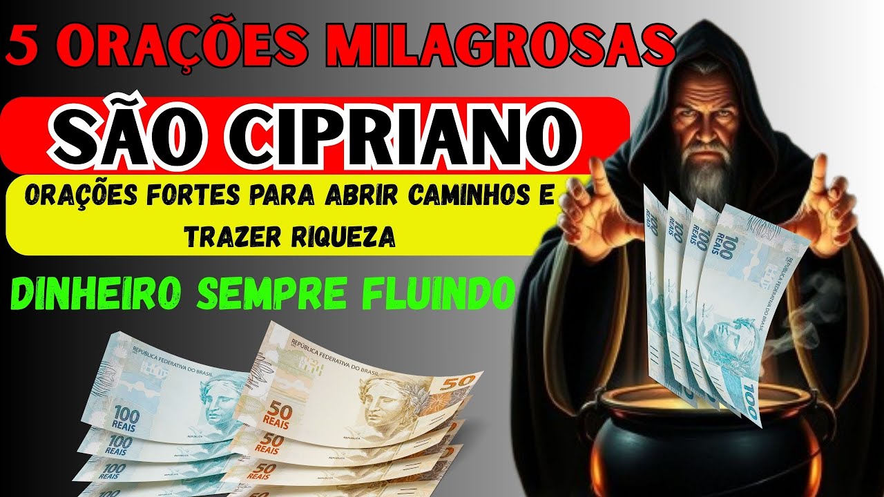5 Orações Raras de São Cipriano Para Atrair Dinheiro e Prosperidade