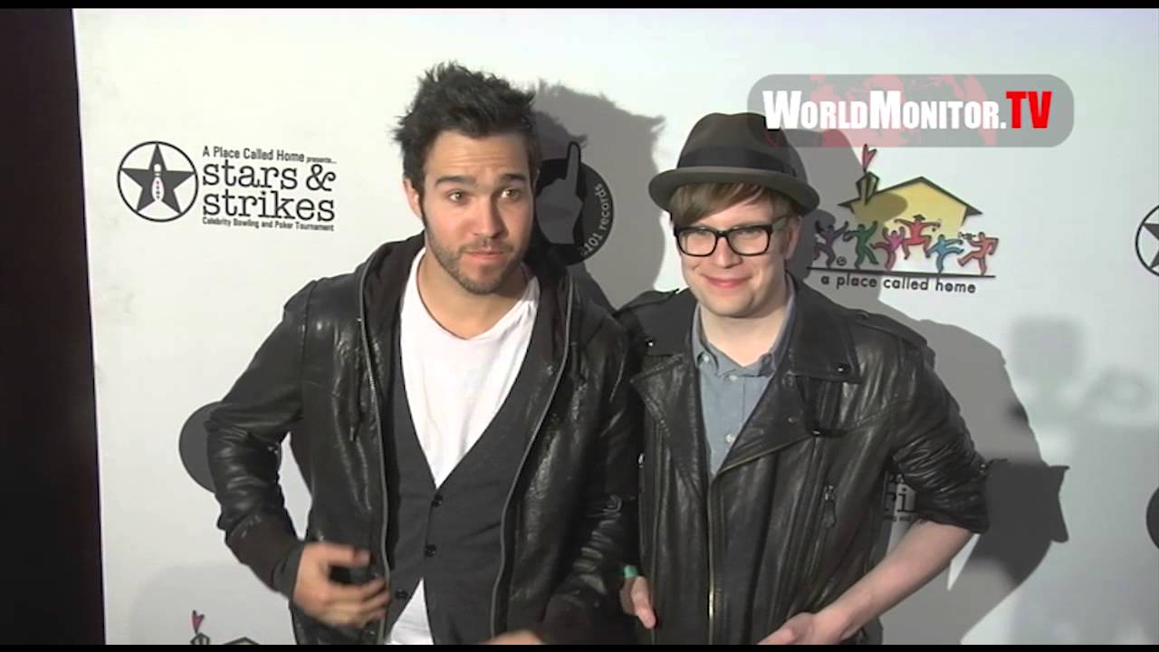 Fall Out Boy Pete Wentz, Patrick Stump Stars & Strikes Celeb Bowling Tournament 2013