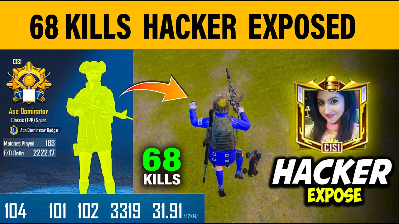 😡 68 Kills Conqueror Hacker Exposed In BGMI Top Rank | Biggest Hacker In BGMI