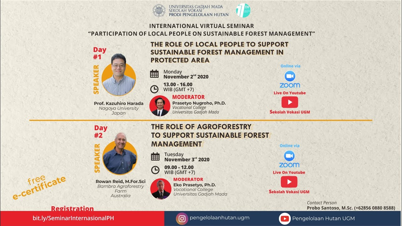 Participation of Local People on Sustainable Forest Management #Day2