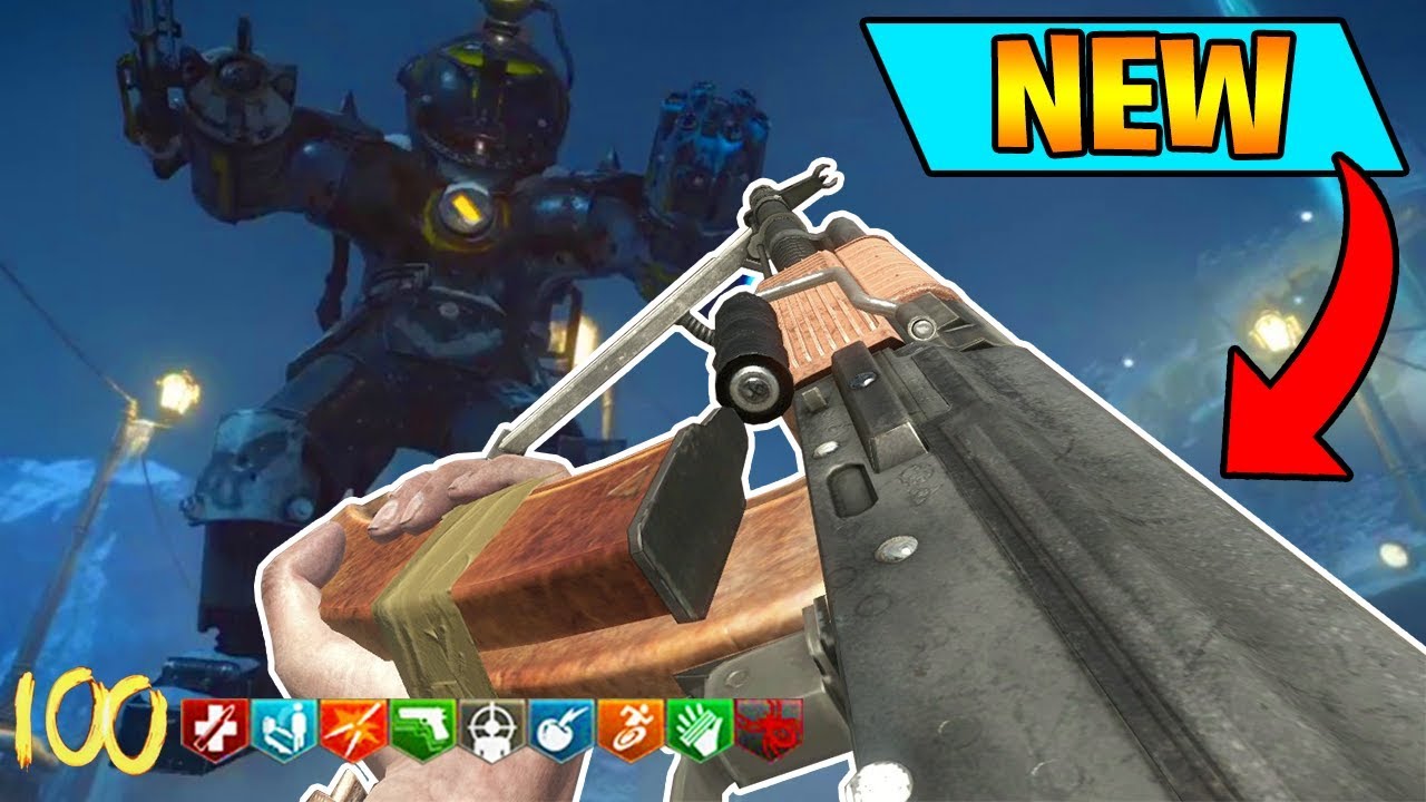 BLACK OPS 3 - NEW RPK WEAPON ADDED TO ZOMBIES GAMEPLAY (wtf lmao)