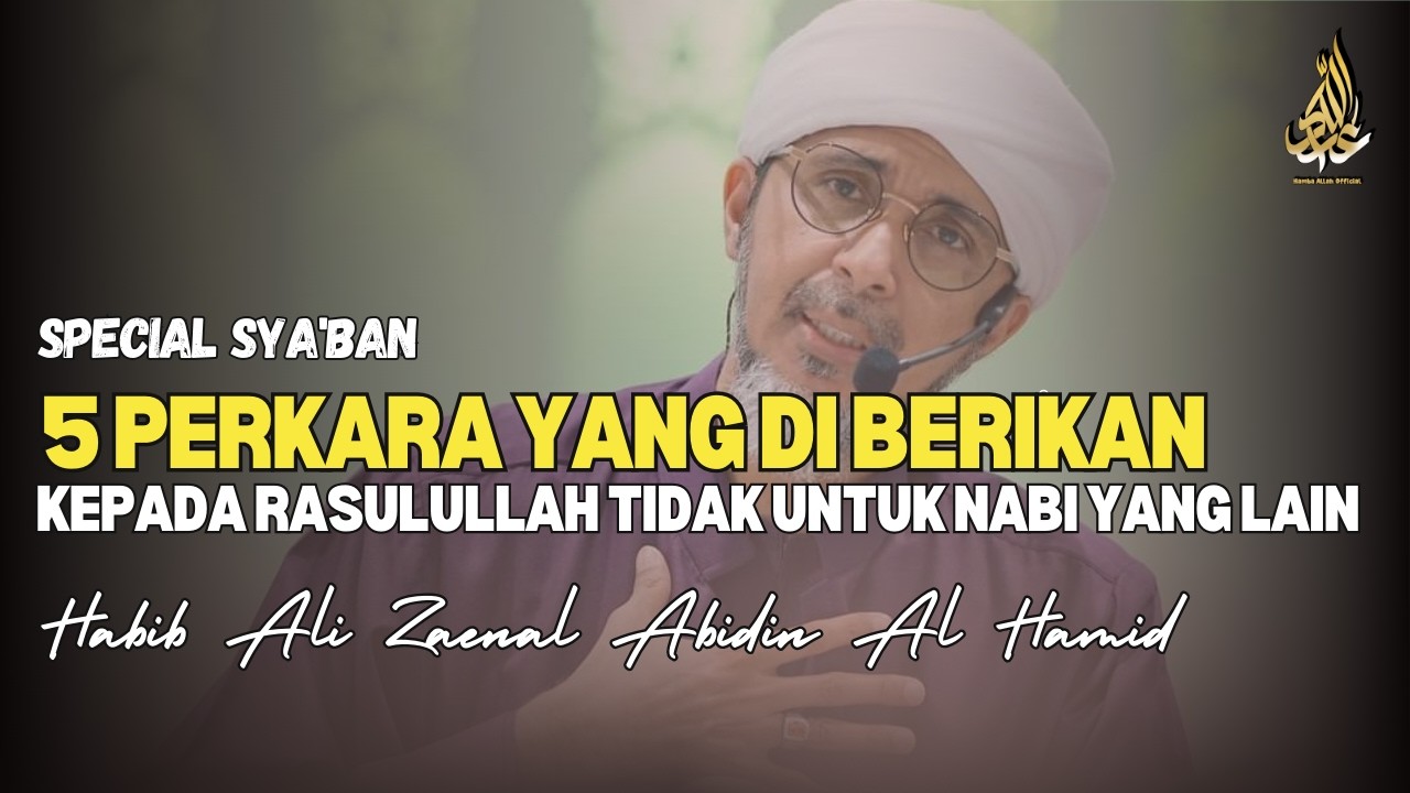 Habib Ali Zaenal Abidin Al Hamid Terbaru 2026