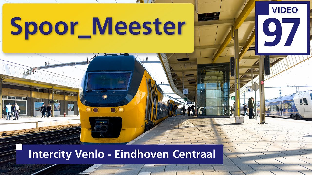 (4K) #cabview #NS #trein #virm | Rij mee met de #machinist van Venlo naar Eindhoven Centraal (97)