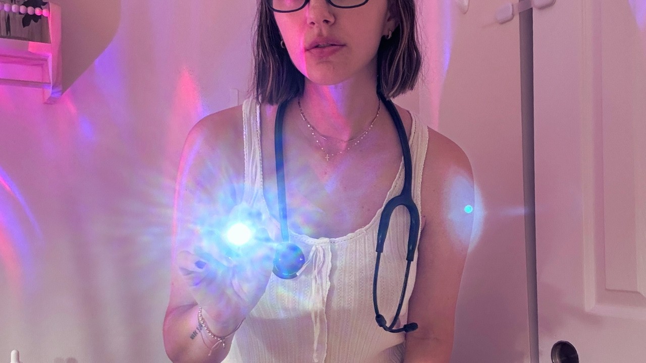 ASMR: Подробный осмотр черепных нервов ♡ Проверка зрения и персональное внимание