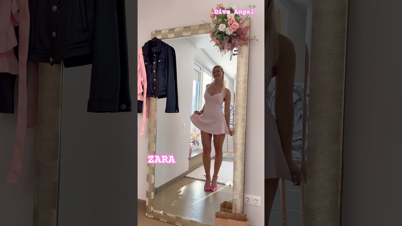 ZARA dress💗 ​⁠@DivaAngel  #zara #trending #new #fashion #live #life #usa  for fashion porpoises