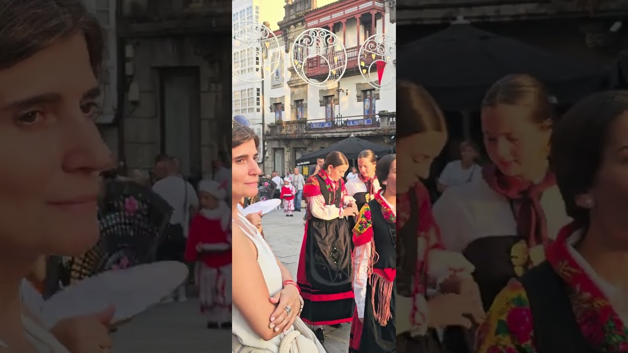 Comienzo de las fiestas en Betanzos (A Coruña) 14/08/2025.