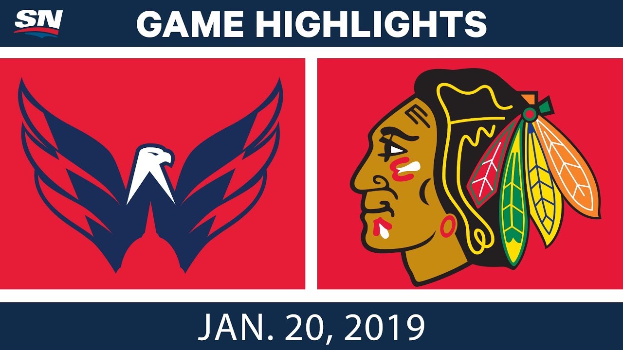 NHL Highlights | Capitals vs. Blackhawks - Jan. 20, 2019