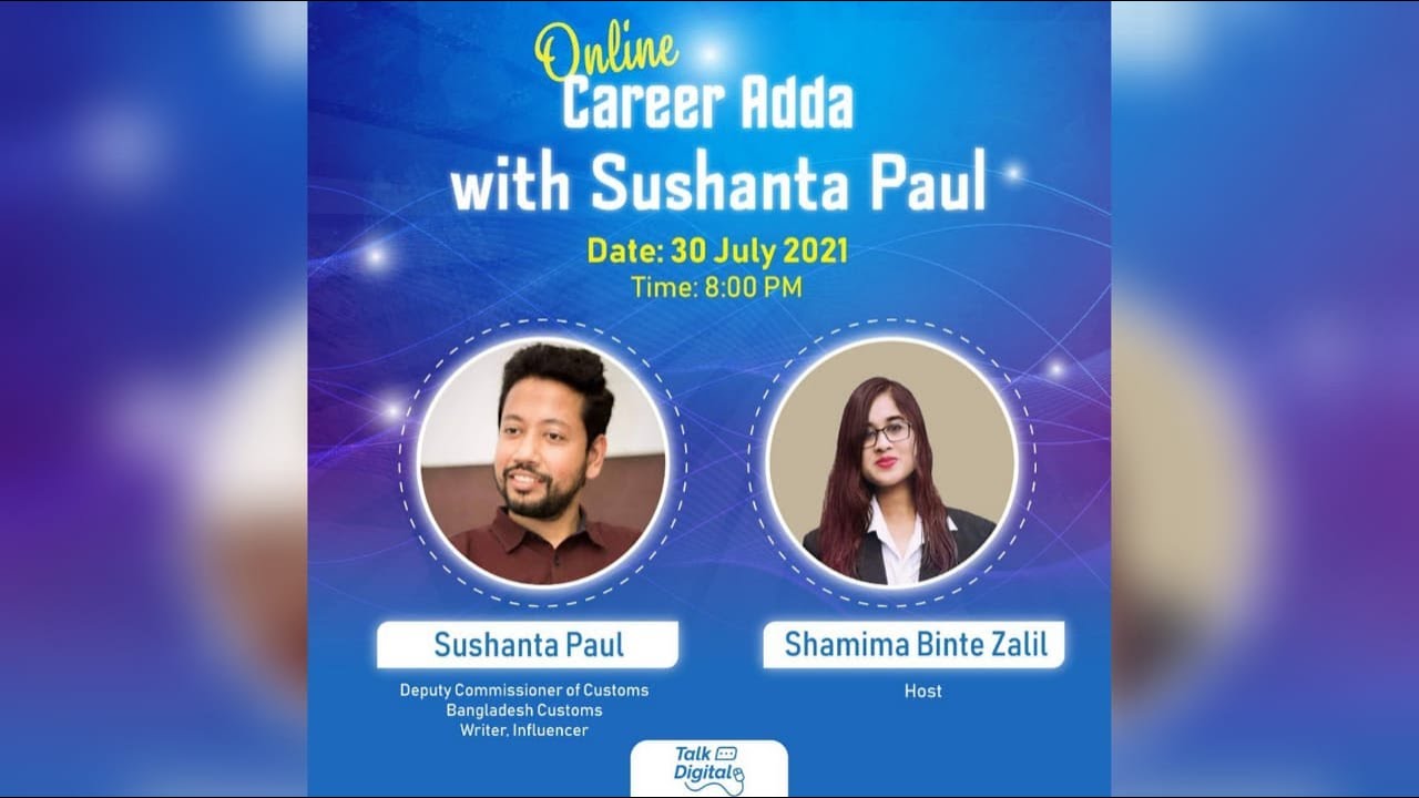 Online Career Adda (40) with Talk Digital | Sushanta Paul