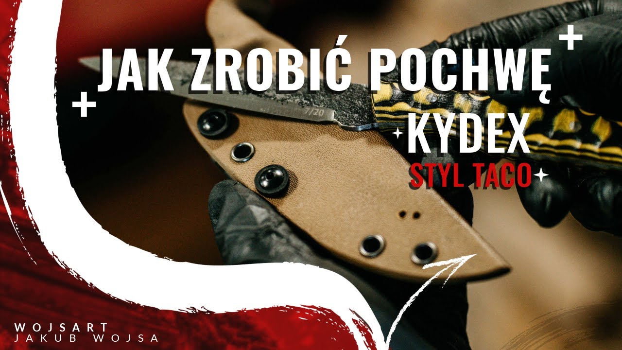 Jak zrobić pochwę KYDEX w stylu Taco &ndash; krok po kroku!