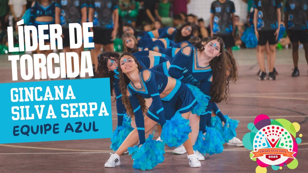 Apresentação Líder de Torcida Gincana Silva Serpa 2025 | Equipe Azul
