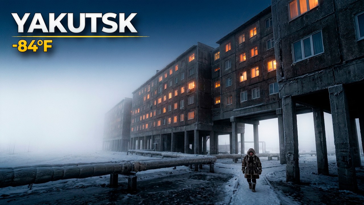 The Coldest City on Earth Is Destroying Itself | Yakutsk in Russia