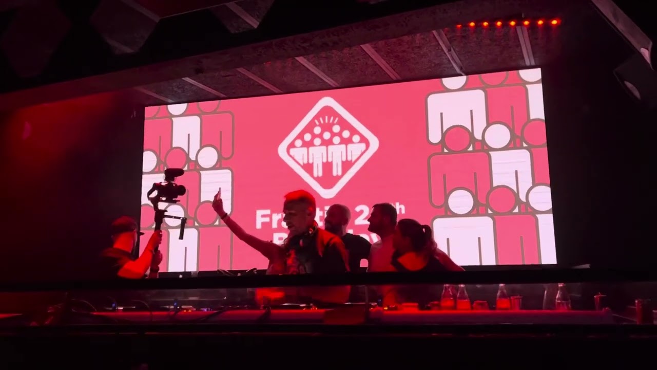 Frantic 26th Birthday Ministry of Sound Saturday 29th of July ￼2023 Dj Andy Farley smashing it 💥💯￼